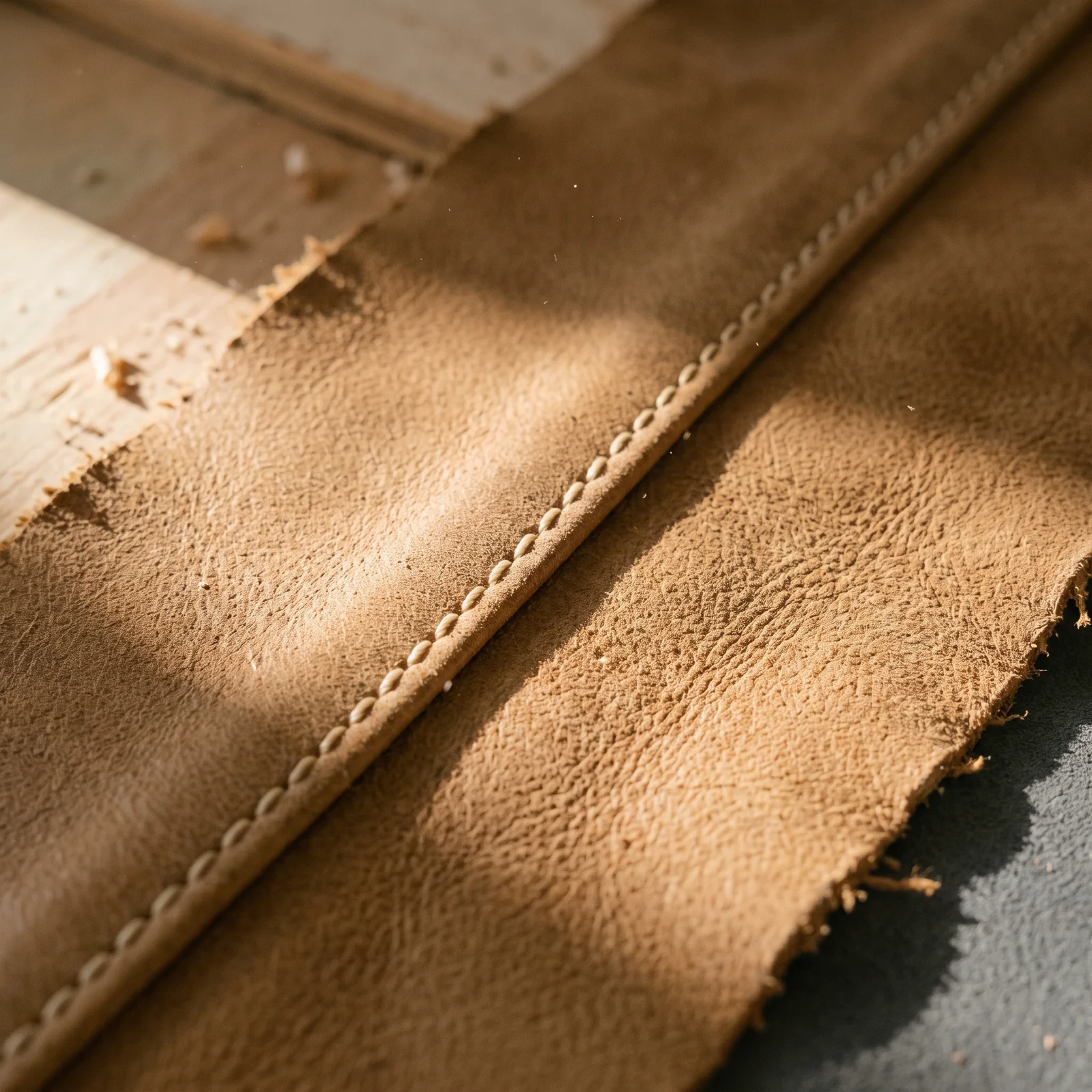 Camel leather
